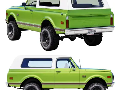 GMC Jimmy 1969 3D model