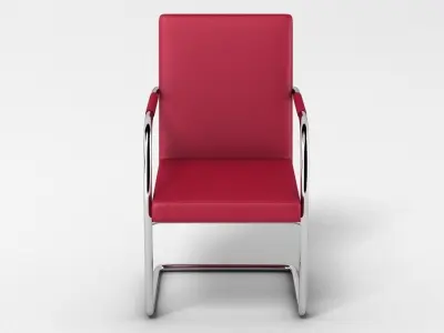 Thonet S60V Chair Low-poly 3D model