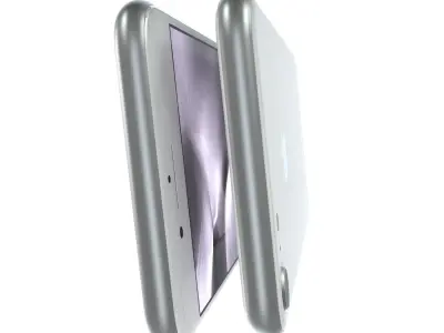 Apple iPhone 8 Silver 3D model