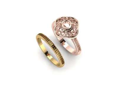 Wedding  Ring Free Ready To Print Free 3D print model
