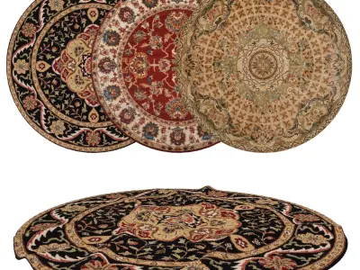 Rugs No 746 Low-poly 3D model