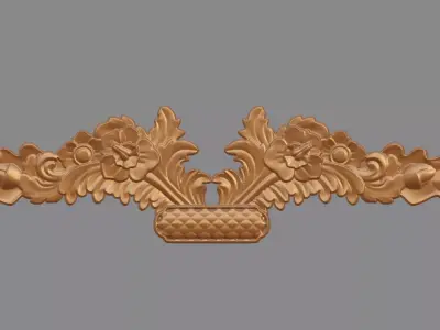 Flower Decor 3D print model 10