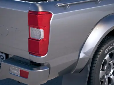 Peugeot Pick Up 2018 3D model