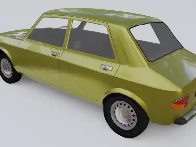 Zastava 1100 - Yugo Skala 3D model