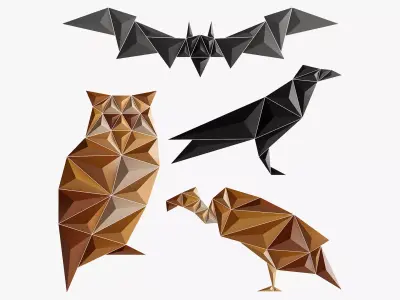 Paper ArtWork 26 3D model