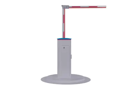 PARKING BARRIER ARC Low-poly 3D model