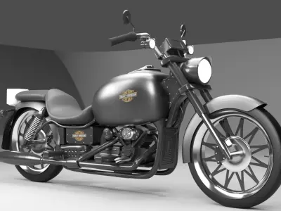 Bike Design In Blender 3D model