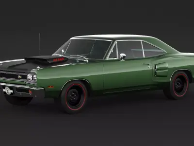 1969 Dodge Coronet Super Bee 3D model