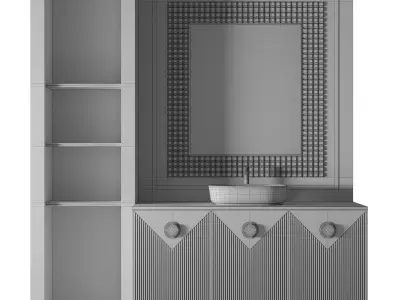 Luxury Bathroom 221 3D model