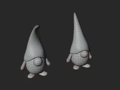 Christmas Gnomes  3D model