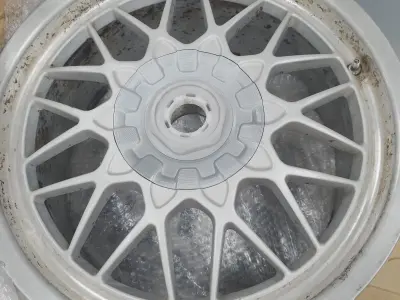 BBS RG191 Waffle and Nut set 3D print model