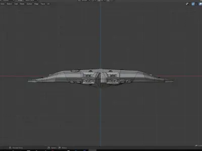 Spaceship corvettes Free 3D print model