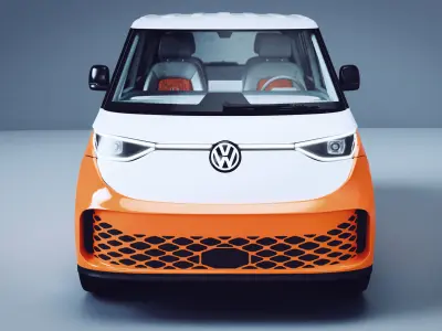 volkswagen id buzz 3D model by guillermino