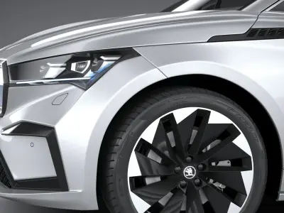 Skoda Enyaq Coupe 2022 3D model