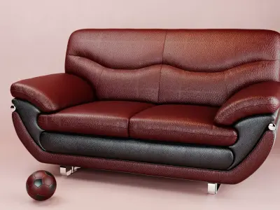 Classic Sofa 3D model