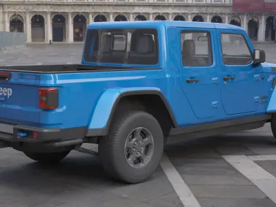 Jeep Gladiator Rubicon 3D model by Mavi3D