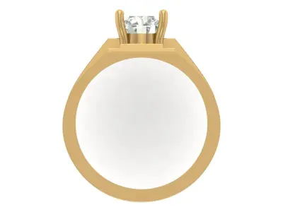 Engagement Ring Free 3D print model 17