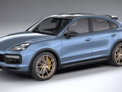 Porsche Cayenne Turbo GT 2022 3D model