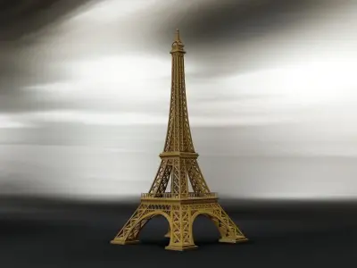 Eiffel Tower 3D model get