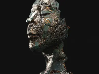Face Sculpture 3D model purchase