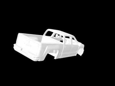 GMC SIERRA 2500 DENALI 2018 3D print model
