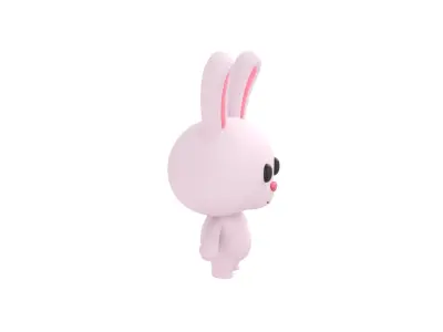 Character005 Rabbit 3D model