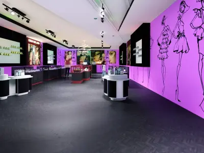 Kiko milano interior design images download 3D model