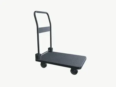 Hand Truck Low-poly 3D model by Asset-World