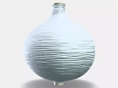 RISBYN pendant lampshade Low-poly 3D model