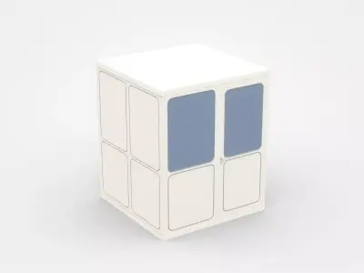 Safety Cabin With Door And Window 3D model