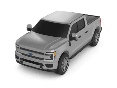 Pickup Car 3D model order