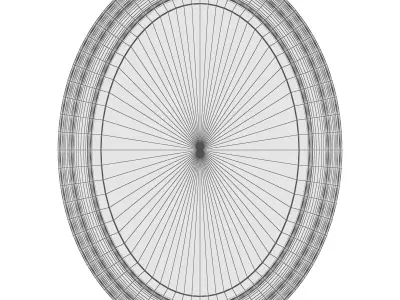 Pfister Traditional Beveled Accent Mirror 3D model