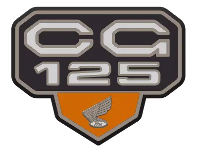 Honda CG 125 Emblem 3D model