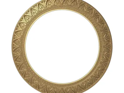 Carved Picture Frame 3D model 38