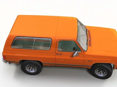 Jimmy 1981  Low-poly 3D model