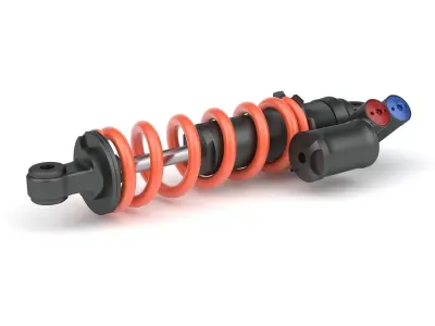 Shock absorber 03 3D model