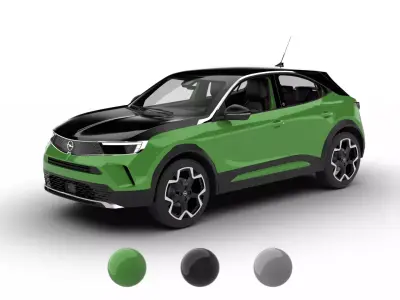 Opel Mokka-e 2021 3d model 3D model