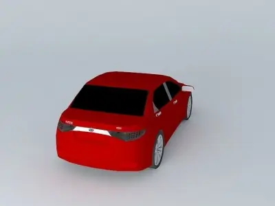 Spoiler Travios 2014 Delta Facelift Free 3D model