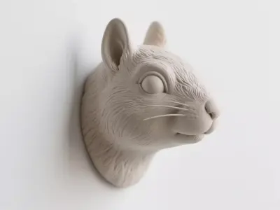 squirrel 3D print model