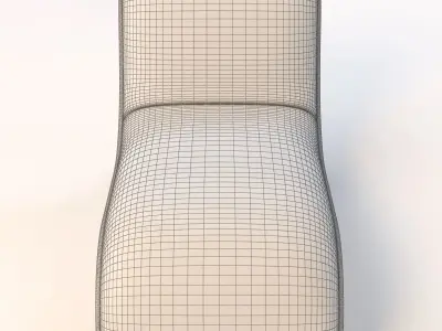 Classic Lounge Snail Sofa 3D model