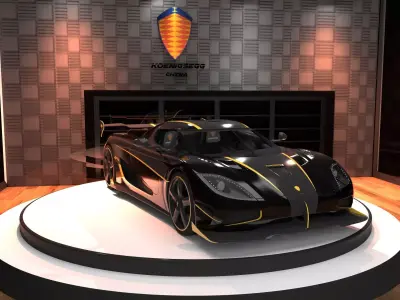 Koenigsegg Agera Rs 3D model