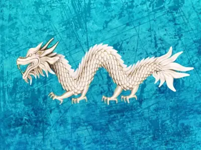 Dragon for jewelry - Dragon for ring - Dragon for pendant 3D print model