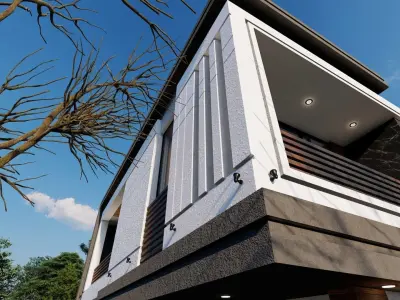 villa kondour 3D model