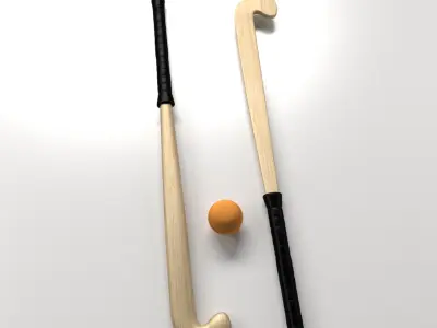 Hockey Stick 3D model