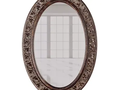 Mirror 015 Low-poly 3D model