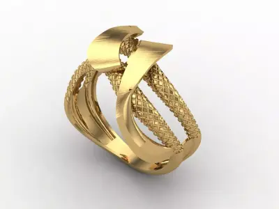 Women Plain Ring STL Models Womens Ring 3dmodels 3D print model 3D print model 29