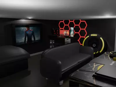 a room 3D model