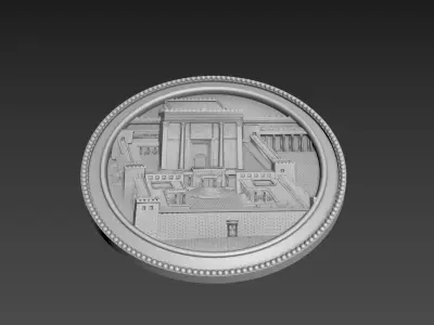 Jerusalem First Tample Relief 3D model