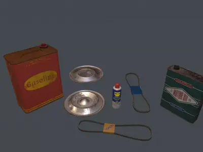 car products  Free 3D model