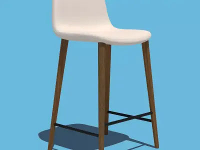 Bar Stool Chair 3D model